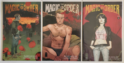 The Magic Order #4 #5 #6 2018-19 Mark Millar, Olivier Coipel, Image Comics