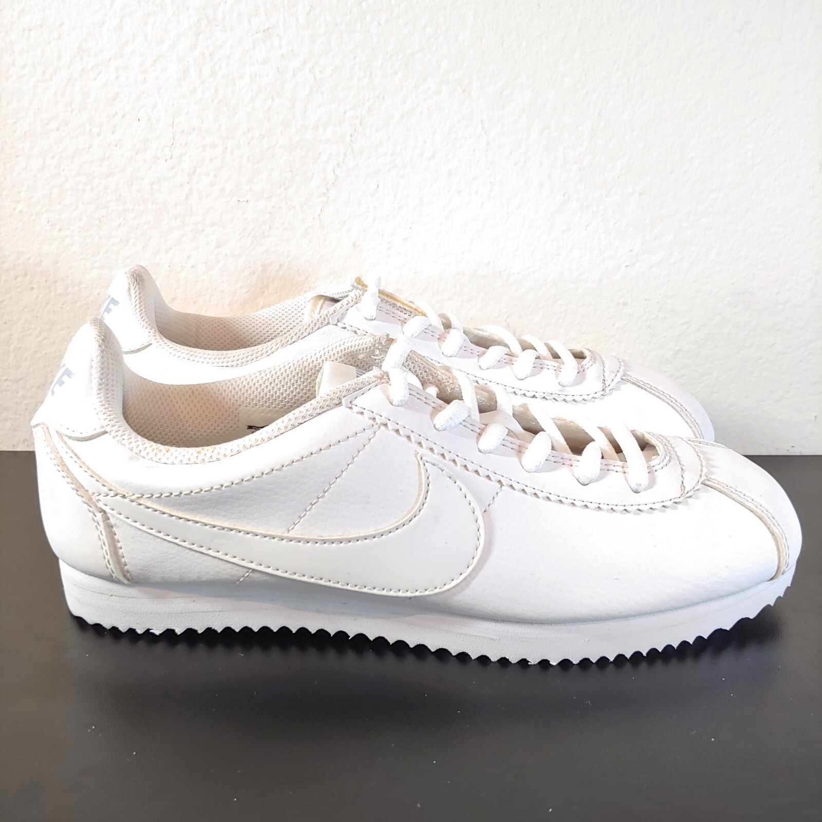 SAOLA Nike 749504 100 Cortez bianche sneakers da corsa casual per ragazze in età prescolare 5 5