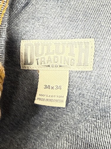 Duluth Trading Blue Jeans 34x34 Straight Leg - Bild 2 von 5