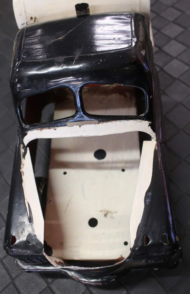 Vintage Structo 1950's Metal Garbage Truck (Missing Hood) - Image 3 of 4