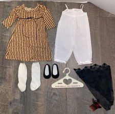 American Girl Josefina Christmas Outfit shoes Dress Complete Pleasant Company