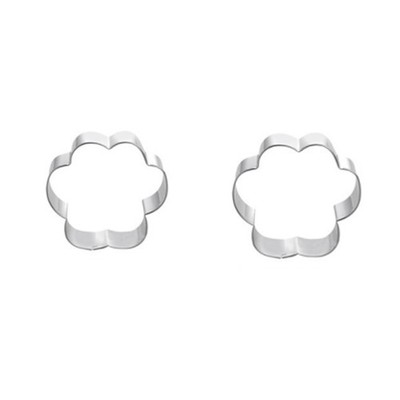 4Pcs Dog Paw Baking Mold Stainless Steel for Cutting Dough Bread and Sandwiches