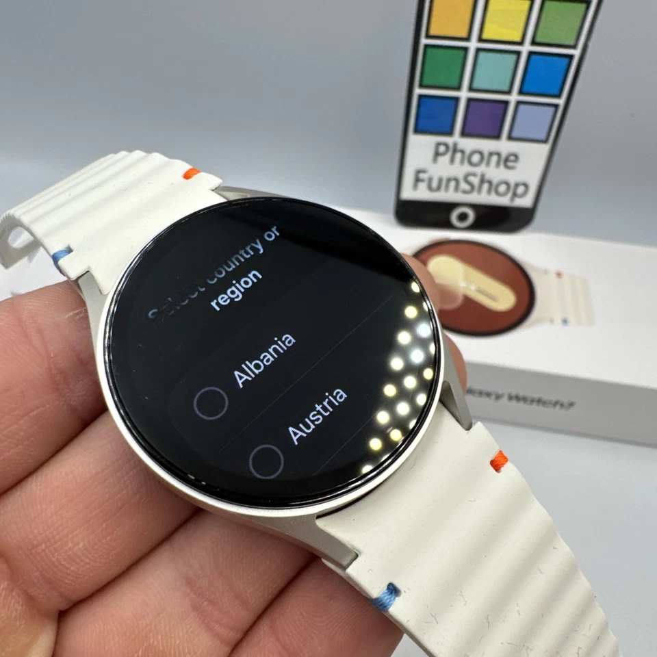 Genuine Samsung Galaxy Watch 7 40mm Cream Bluetooth WiFi, GPS, SM-L300 Pristine - Image 4 of 4