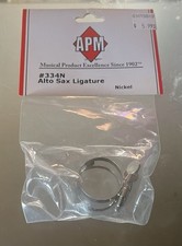 APM 334N Nickel Alto Sax Ligature