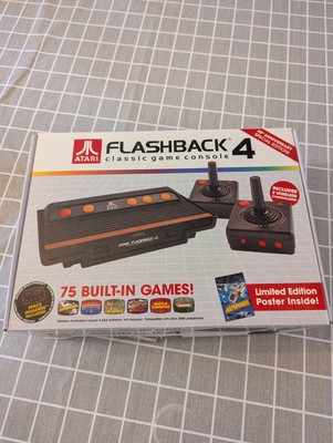 Atari Flashback 4 Classic Game Console 40th Anniversary Edition 75 Games