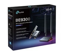 TP-Link Archer TBE550E BE9300 Wi-Fi 7 Bluetooth 5.4 PCIe Adapter, 6GHz@5760 M...