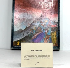 Vintage 1979 TSR - Divine Right "THE USURPER" Identity Card Replacement Piece