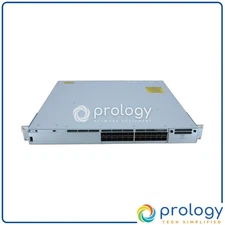 Cisco C9300-24S-E 24-port GE SFP Switch Modular Uplink Network Essential TaxInv