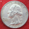 1950 D Washington Silver Quarter - Circulated - Actual Coin L1110 Denver Washington