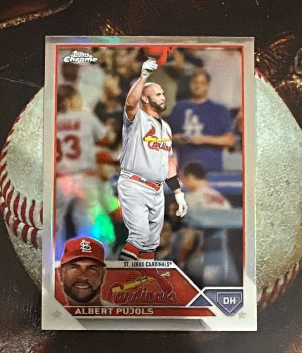 2023 Topps Chrome - Refractors #143 Albert Pujols