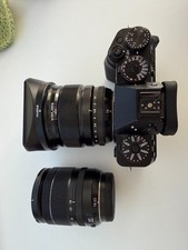 x-t5 (5k shutter) bundle + xf 18-55 + xf 16mm f1.4 r wr + tiffen glimmerglass 1