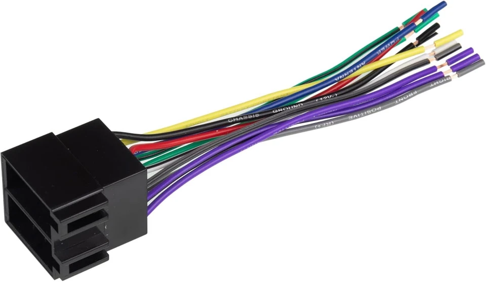 Arnés de cableado de radio de coche Scosche HY10B compatible con Select 2008-2013 negro Foto 2 de 4