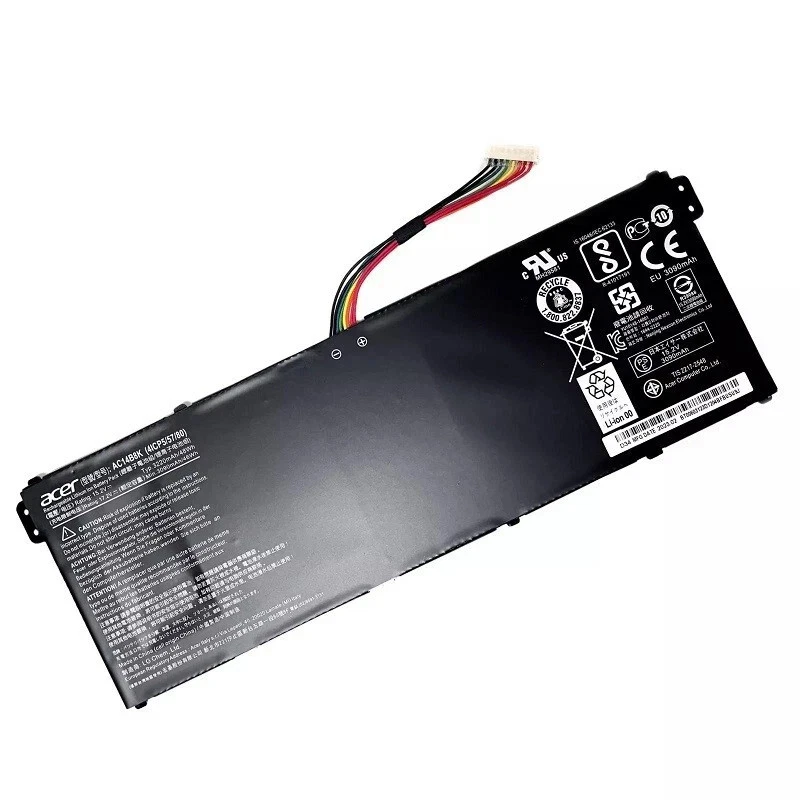 New Genuine Battery For Acer AC14B8K AC14B3K AC14B7K AC14B8K AP14B8K 15.2V 48Wh - Image 3 of 4
