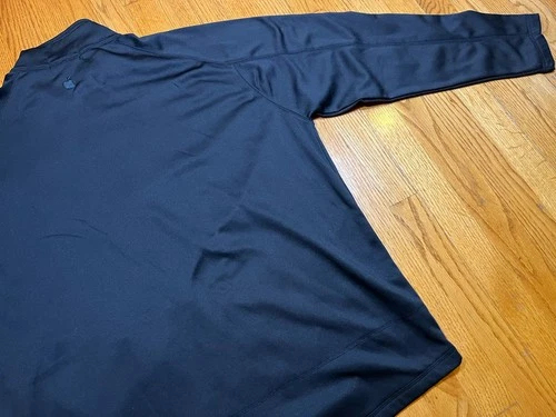 APPLE iOS Logo TRACK JACKET Mens XL Black MacOS Full Zip Extra Large Employee image 8