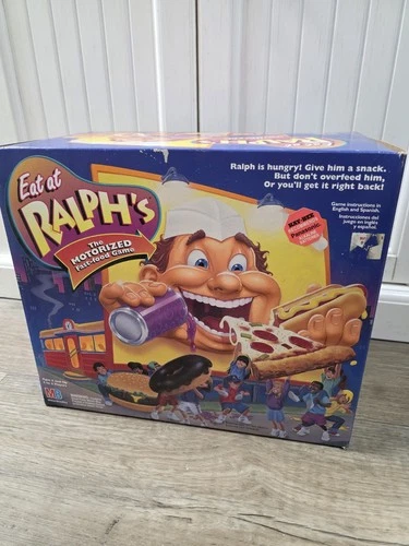 Vintage 1992 Milton Bradley Eat At Ralph’s Game New Open Box