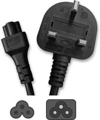 Cavo Di Alimentazione 3M Regno Unito Con Spina A 3 Pin A IEC - Foto 3