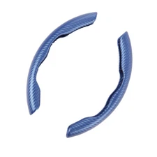 Universal 15" Carbon Fiber Car Steering Wheel Booster Non-Slip Cover Accessories