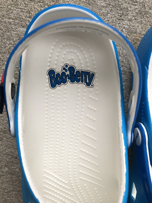 Crocs Classic Boo Berry General Mills White Blue Clog 208855  display picture 2
