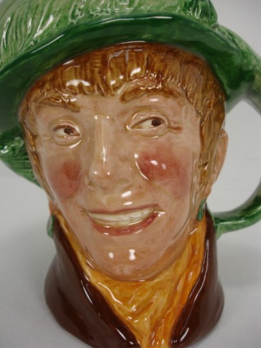VINTAGE ROYAL DOULTON ENGLAND 1946 ARRIET LARGE TOBY JUG MUG 6.5" TALL - Picture 5 of 12