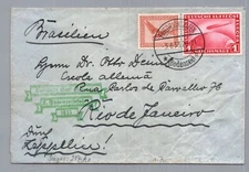 Graf Zeppelin document - 2. South America trip 1933 to Rio de Janeiro