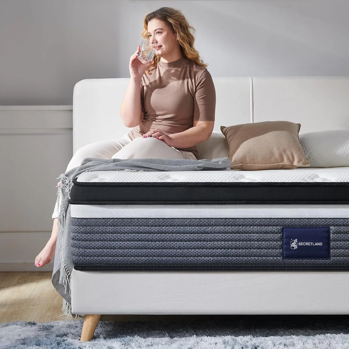 Serta sleep to go 12 inch gel memory foam deals