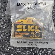 SLICK 50 Engine Treatment Automotive Lapel Hat Pin [Q]