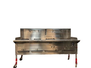 Montague Wok Range, 4 Hole, Natural Gas - CRM-4 OVER $22K MSRP NEW $SAVE WE SHIP