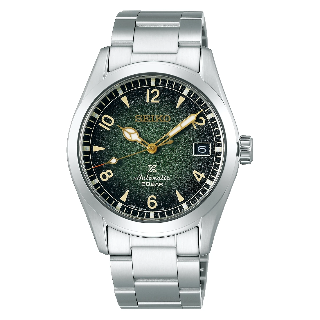 Seiko Prospex Alpinist 38 MM Full Stainless Steel Automatic Watch SPB155J1