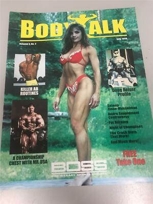 BODYTALK bodybuilding muscle magazine SELENA ZINNO-MUSSELMAN 7-98