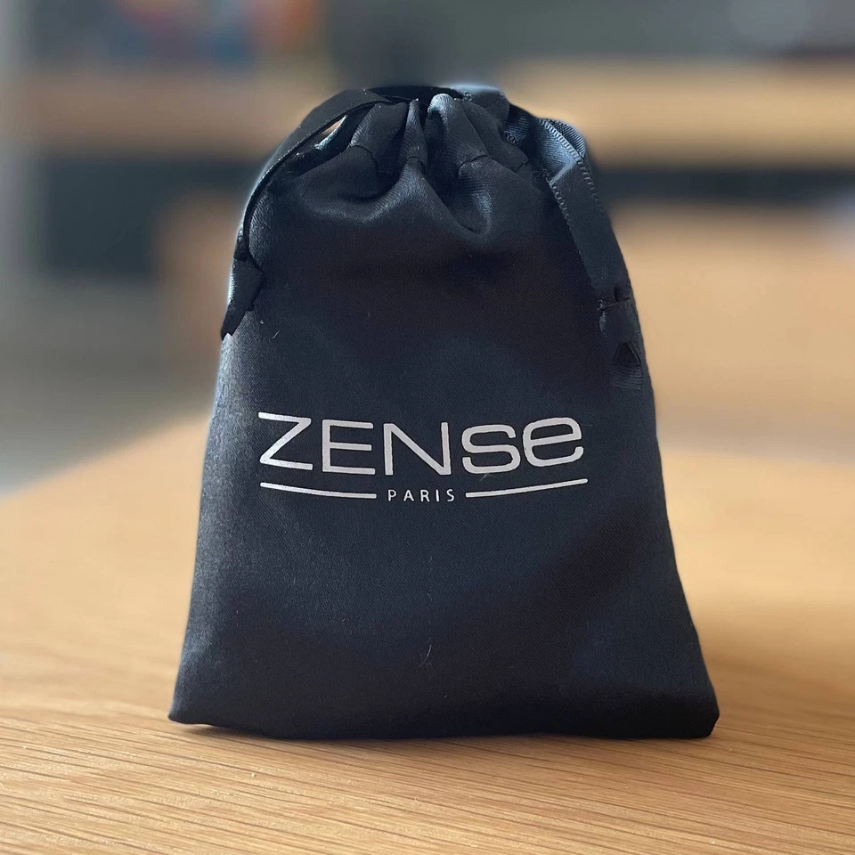 Zense - Pulsera elástica Escorpio Zodíaco negro con cuentas de ónix ZB0388 - Imagen 4 de 4