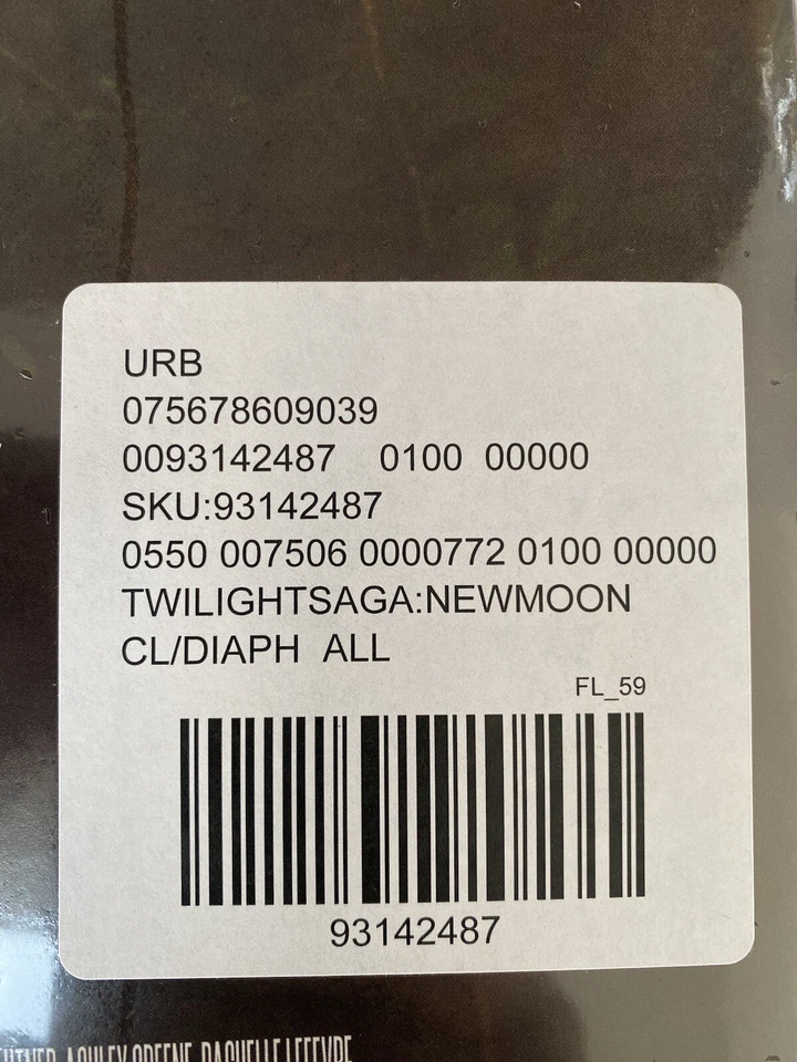 Twilight New Moon Soundtrack Urban Outfitters Exclusive Clear Smoke Vinyl ☑️ - Image 4 of 4