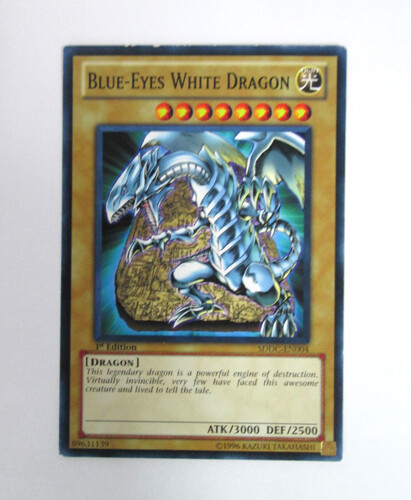 1999年製 BLUE-EYES WHITE DRGN トレーディングカード eBay