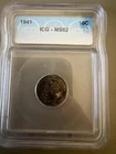 1941 10C MS62 ~Toner~ Dime