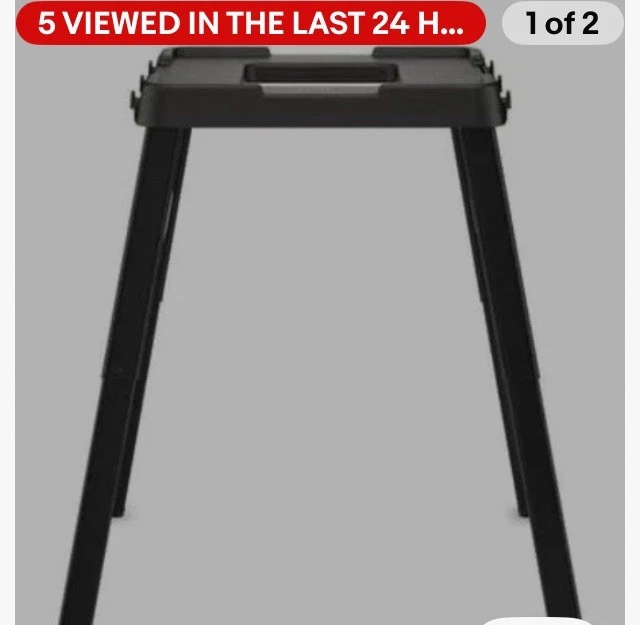 Ninja Woodfire Outdoor Grill and Smoker - Red ”Includes Stand”” - Image 3 of 3