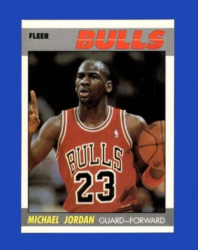 1987-88 Fleer Set-Break # 59 Michael Jordan NM-MT OR BETTER \*GMCARDS\*