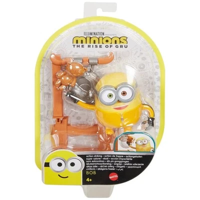 Minions 2 Rise of Gru Actionfigur Bob Super Action Mattel - Bild 1 von 2