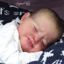 Realborn® Grumpy Sage - 4 Monate (23 Zoll Reborn Vinyl Puppe SET) Bountiful Baby