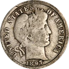1897-O Barber Dime