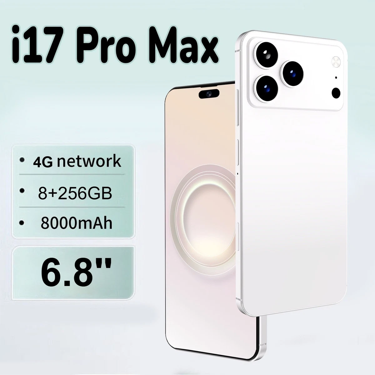 i17 Pro max Smartphone 6.8