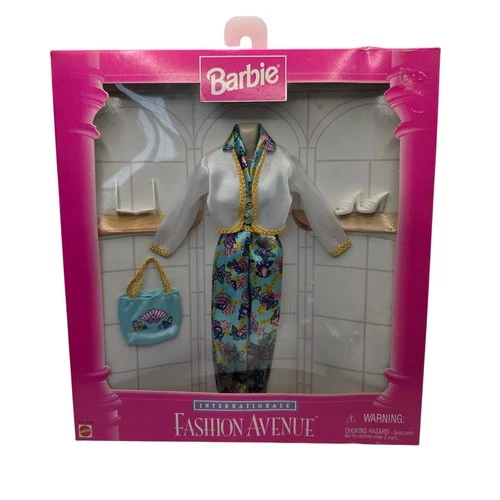 Vtg 1996 Barbie Fashion Avenue Internationals Summer Set Mattel 15902 New / DD