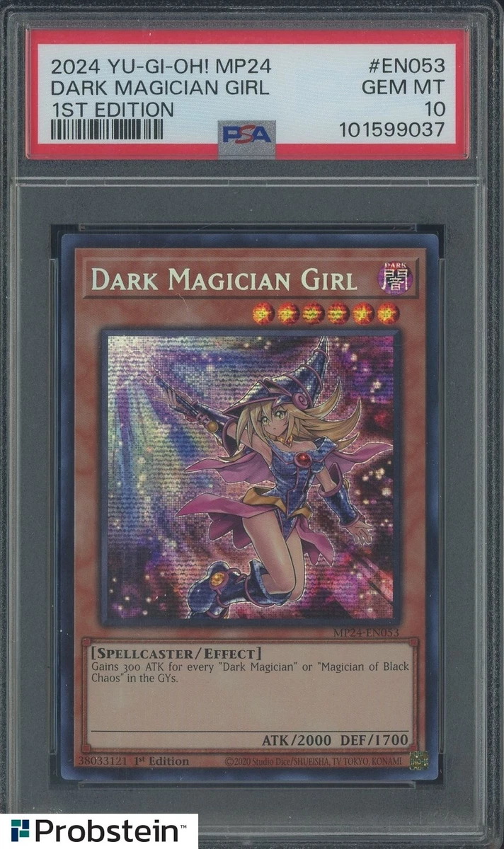 Dark Magician Girl Yu-Gi-Oh! TCG Professional Sports Authenticator