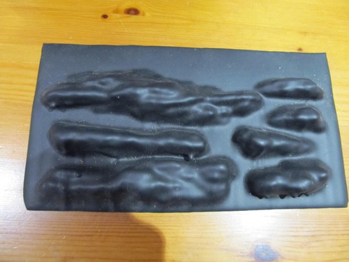 Rubber Rock Mould Model Railway Scenery | eBay UK
