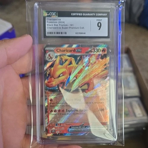 The Pokémon Company Charizard ex Holo CGC 9 161 SVP Promo Pokémon TCG