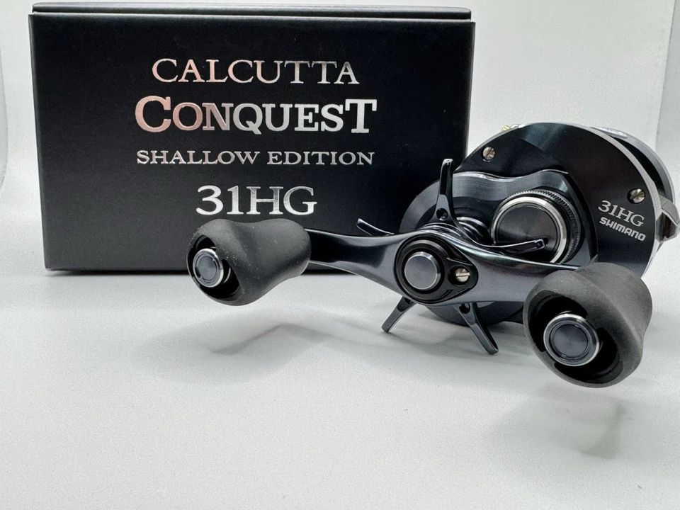 Shimano 24 CALCUTTA CONQUEST EDICIÓN POCO PROFUNDA 31HG IZQUIERDA con Caja "Nuevo otro" S027 Foto 4 de 4