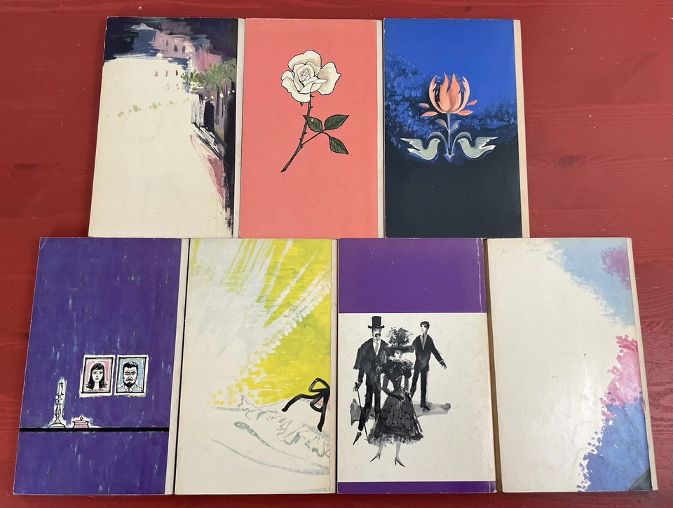 Lot of 7 VTG 1950/60s Colette German Language Novels Paperback RORORO Claudine.. - Image 2 of 4