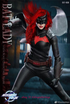 Soosootoys Lady Bat Batwomen Batman 1/6 Action Figure Model