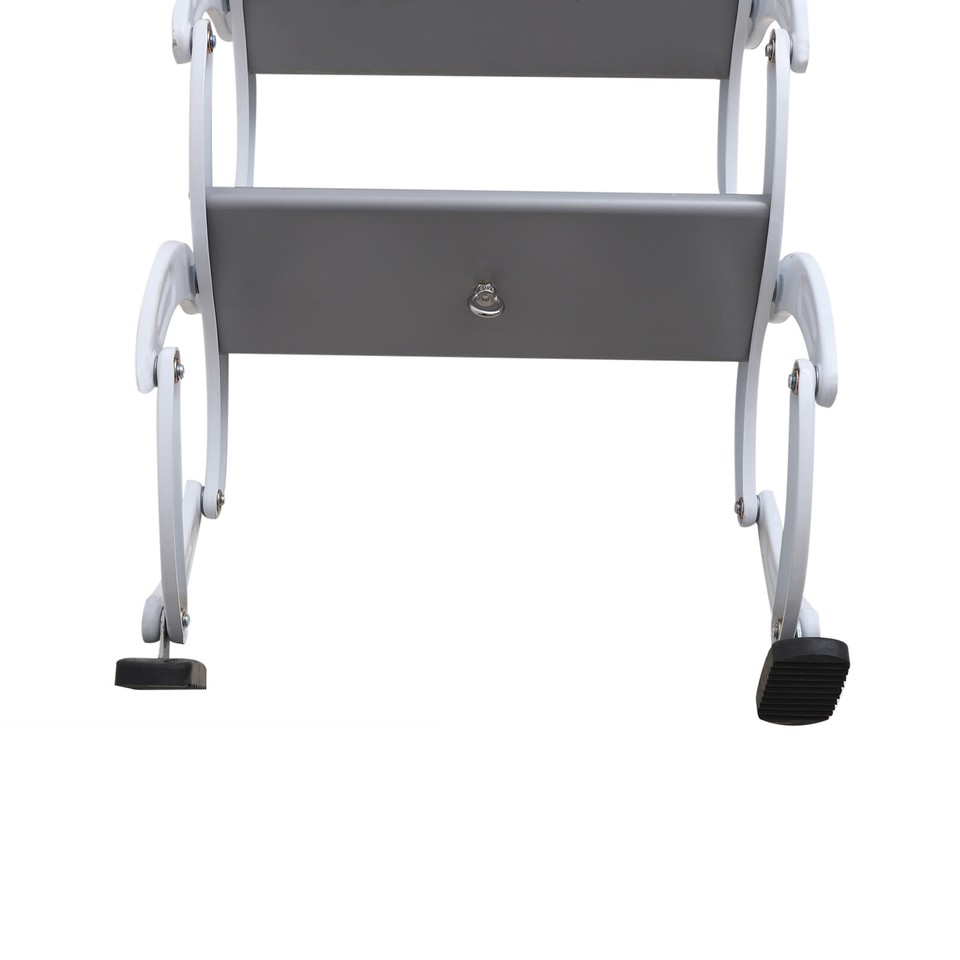 2.9M Telescopic Loft Ladder AlMg Alloy Extendable Extension Step Attic Ladders eBay