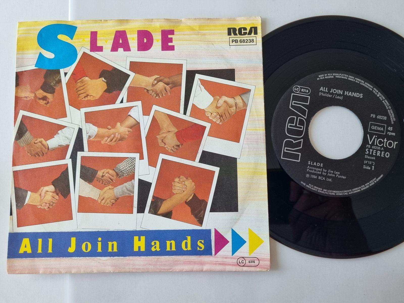 7"" Single Slade - All join hands Vinyl Germany