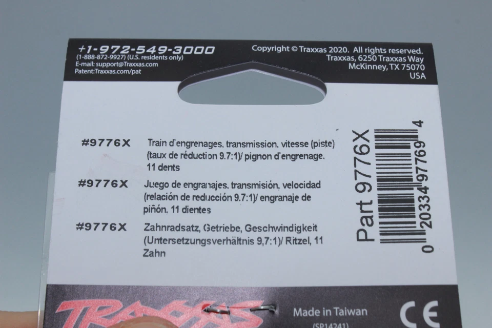 Traxxas 9776 X Getriebe Zahnräder komplett speed Untersetzung TRX-4M 1:18 NEU - Bild 3 von 4