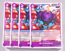 OP04-070 Mr.3(Galdino) - Uncommon - Kingdoms of Intrigue One Piece CCG x4